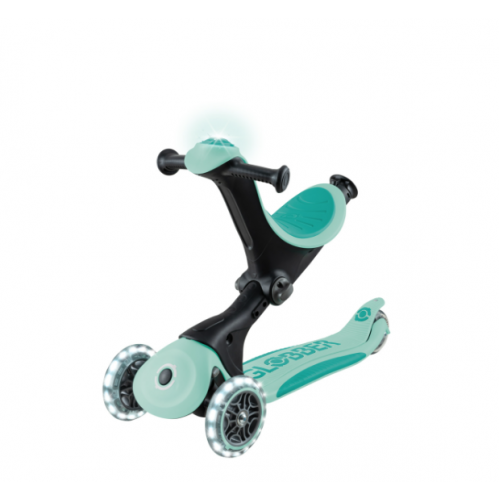 GLOBBER GO UP DELUXE LIGHTS 360 °三合一可摺疊兒童滑板車